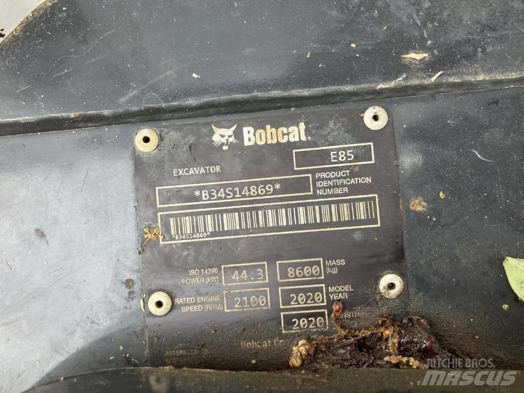 Bobcat E 85 Mini pelle 7t-12t