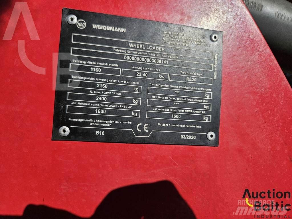 Weidemann 1160 Chargeuse sur pneus