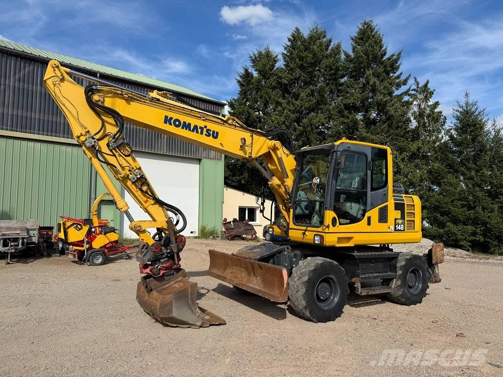Komatsu PW 148-8 Pelle sur pneus