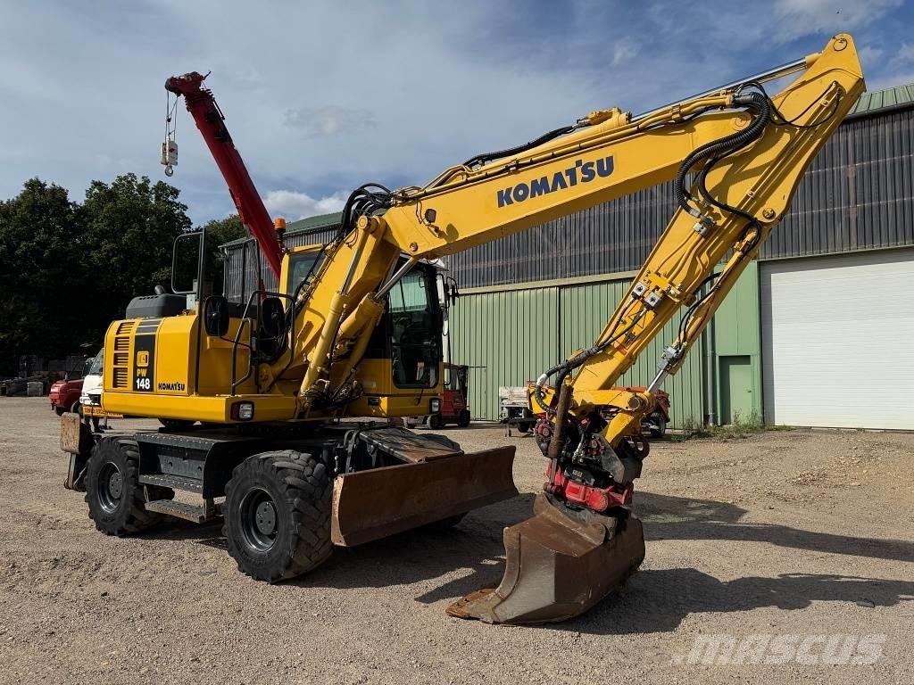 Komatsu PW 148-8 Pelle sur pneus