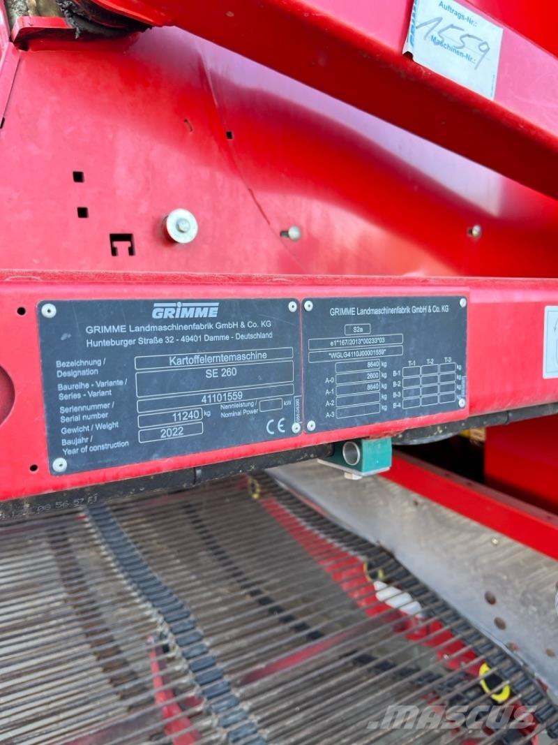 Grimme SE260 Agriculture - Autres