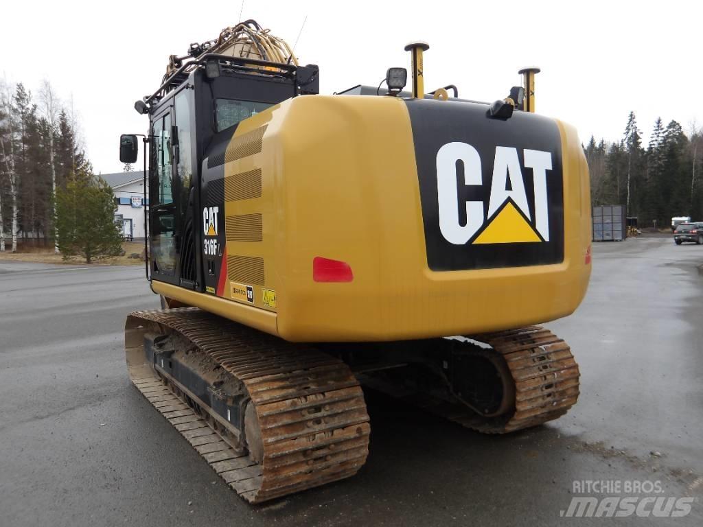 CAT 316 F Pelle sur chenilles