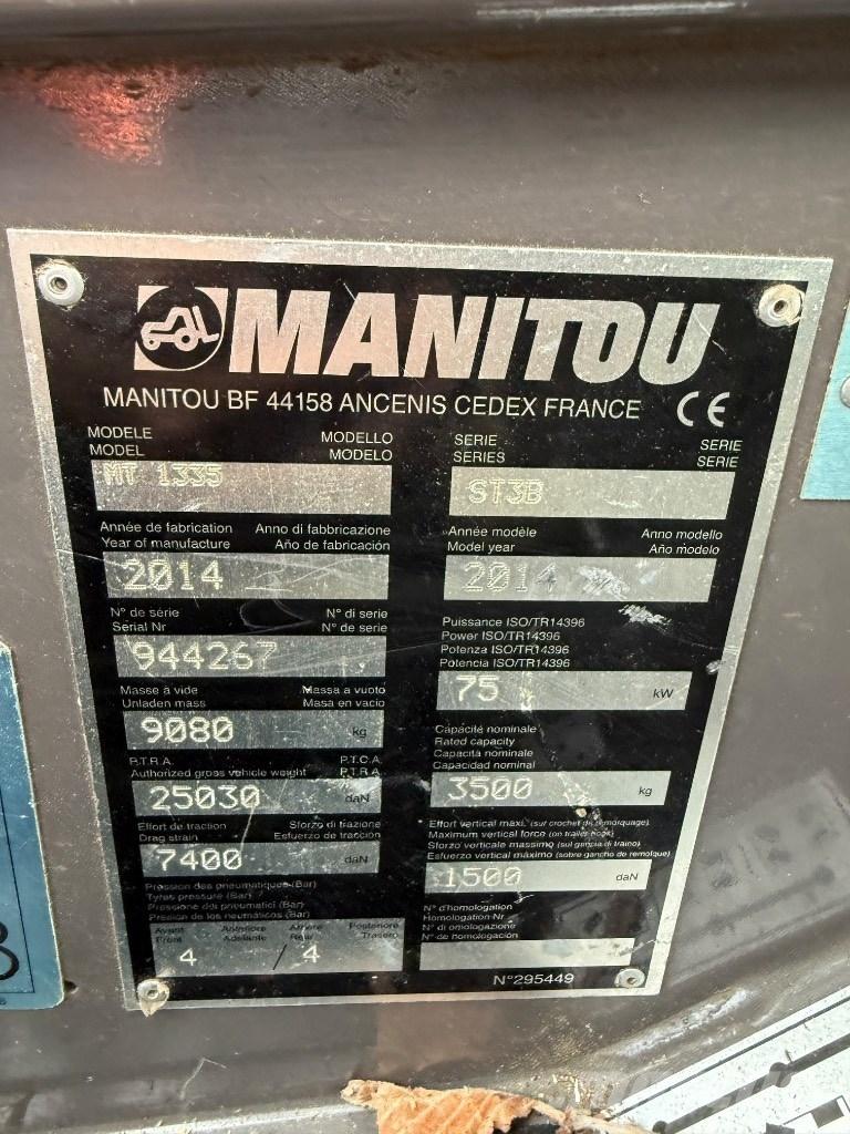 Manitou MT 1335 ST3B Chariot télescopique