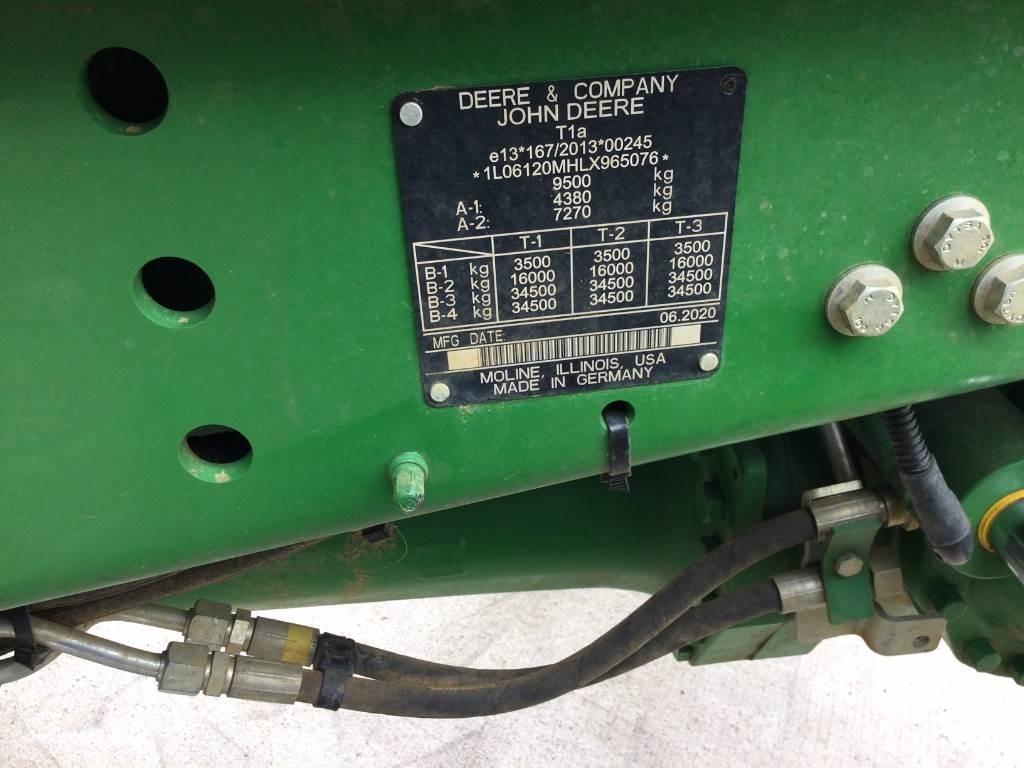 John Deere 6120M Tracteur