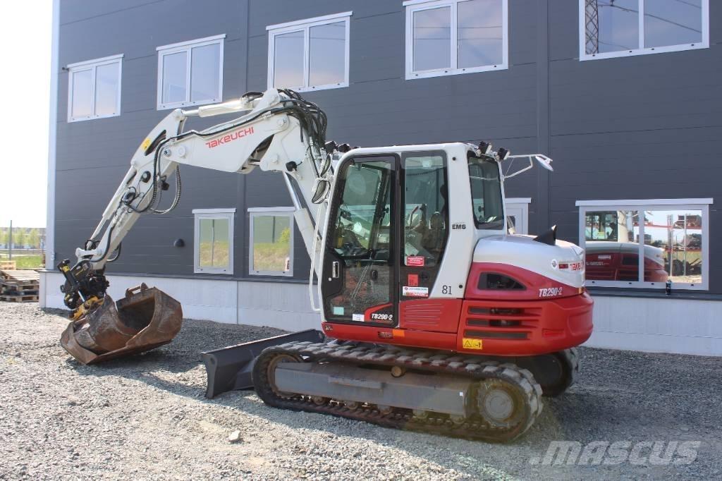 Takeuchi TB 290 Mini pelle 7t-12t