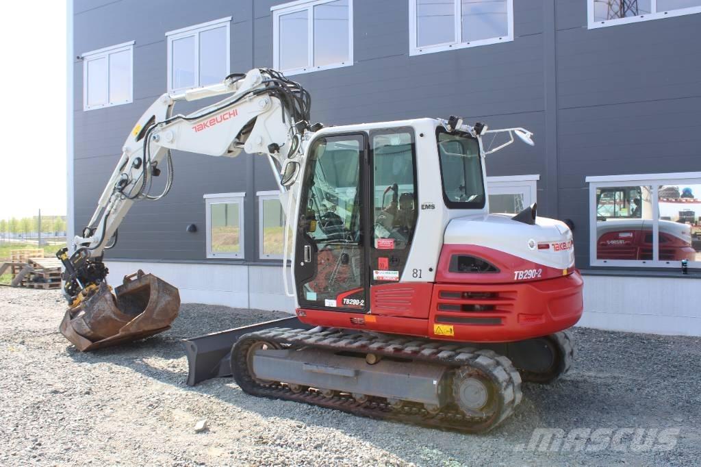 Takeuchi TB 290 Mini pelle 7t-12t