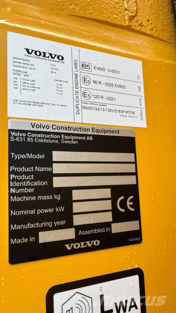 Volvo L150H Chargeuse sur pneus