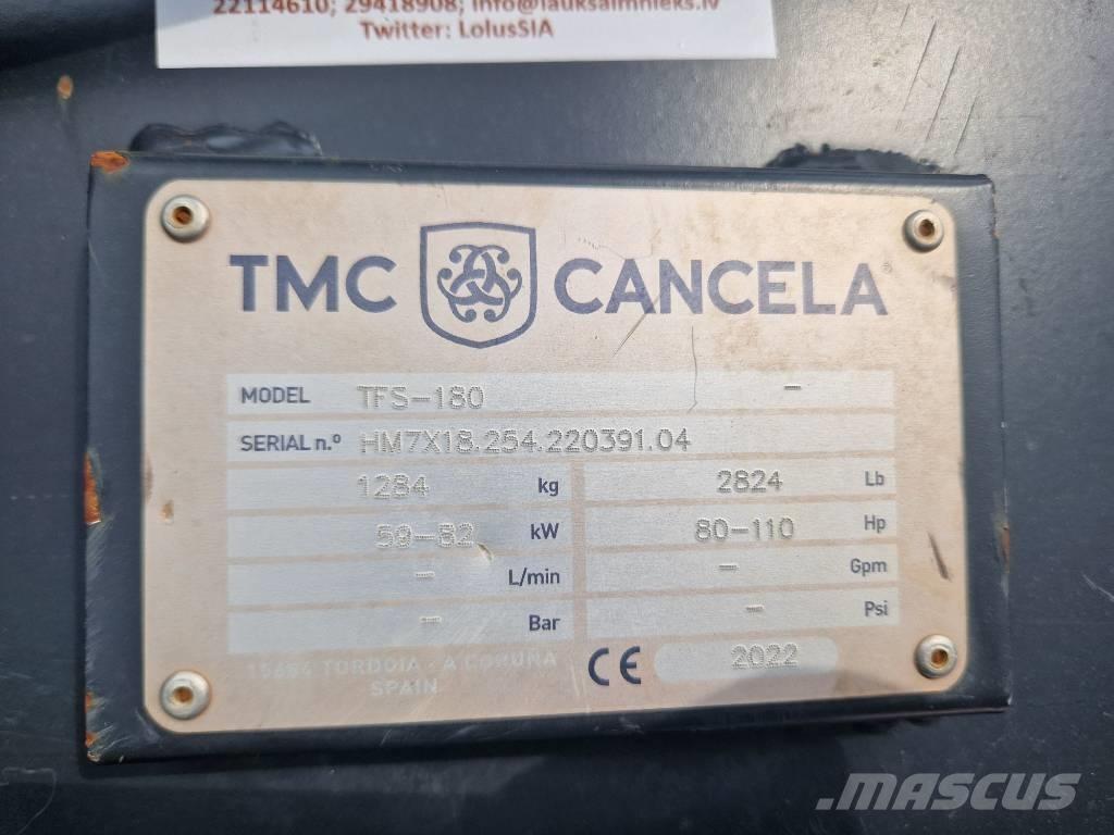TMC Cancela TFS-180 Herse rotative, rotavator