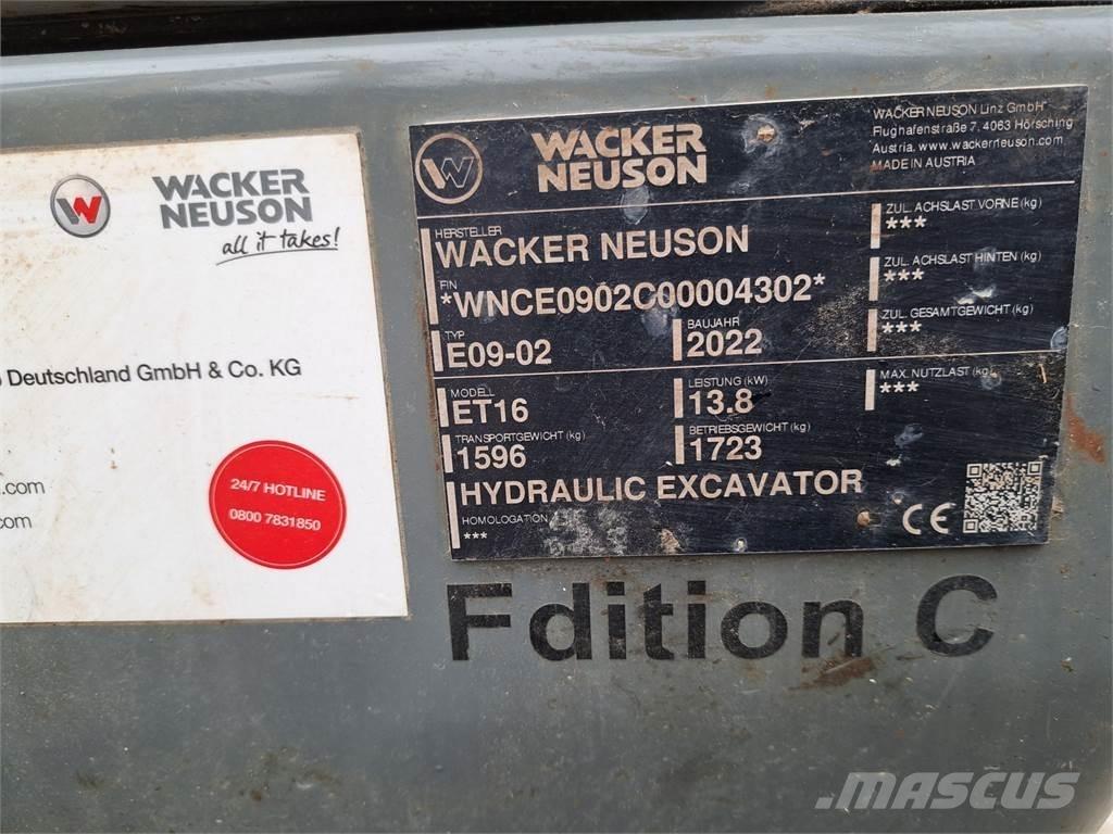 Wacker Neuson ET16 Pelle sur chenilles