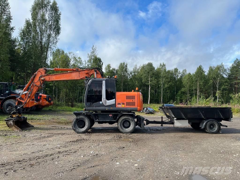 Hitachi ZX140W-3 Pelle sur pneus