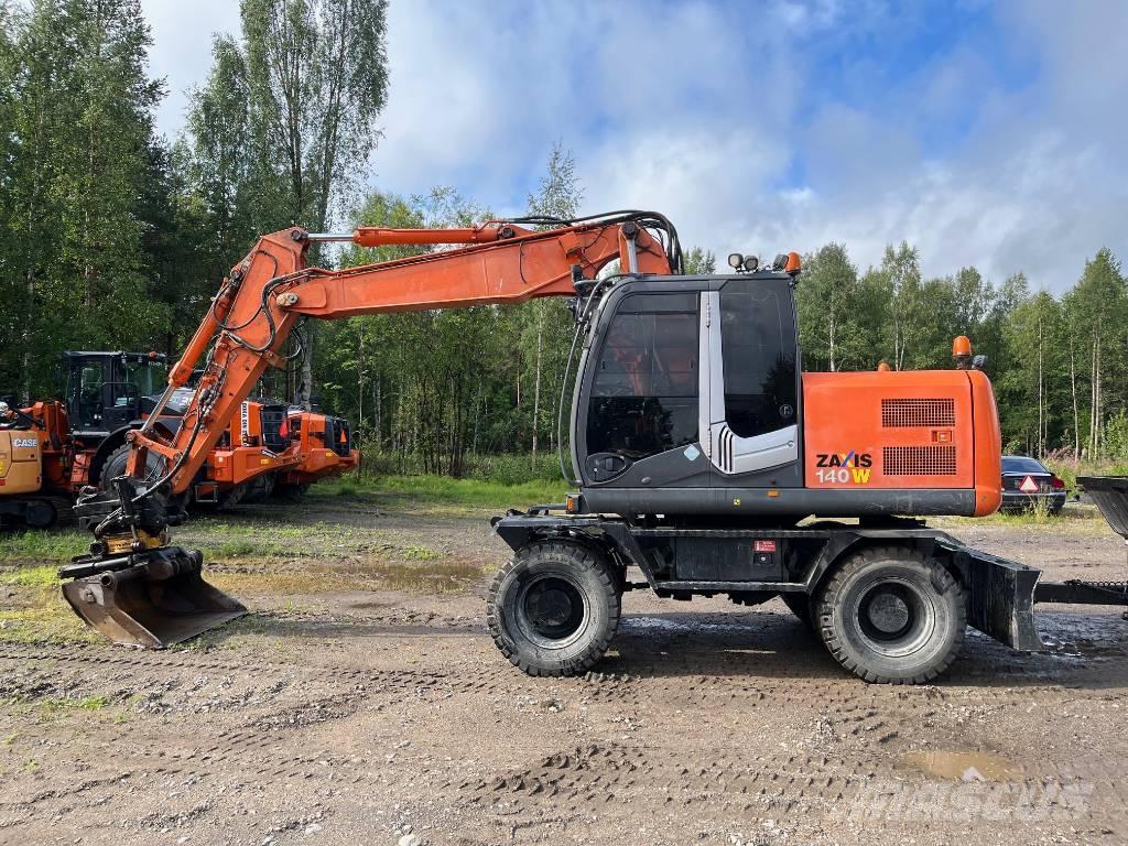 Hitachi ZX140W-3 Pelle sur pneus