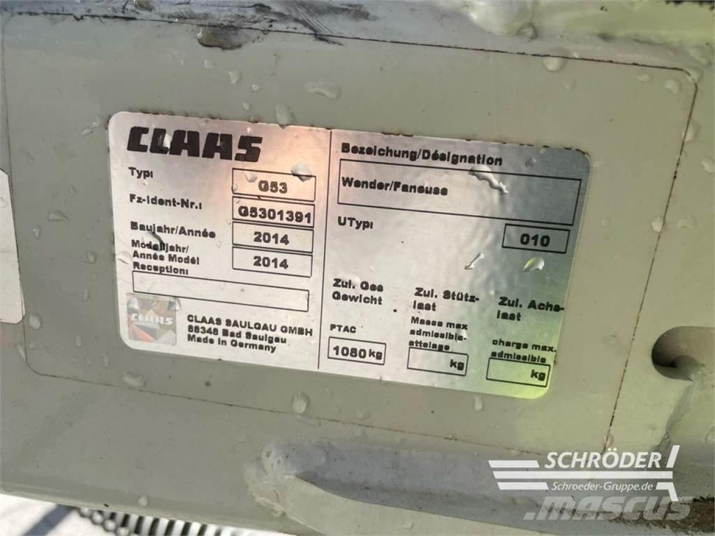 CLAAS VOLTO 800 Rateau faneur