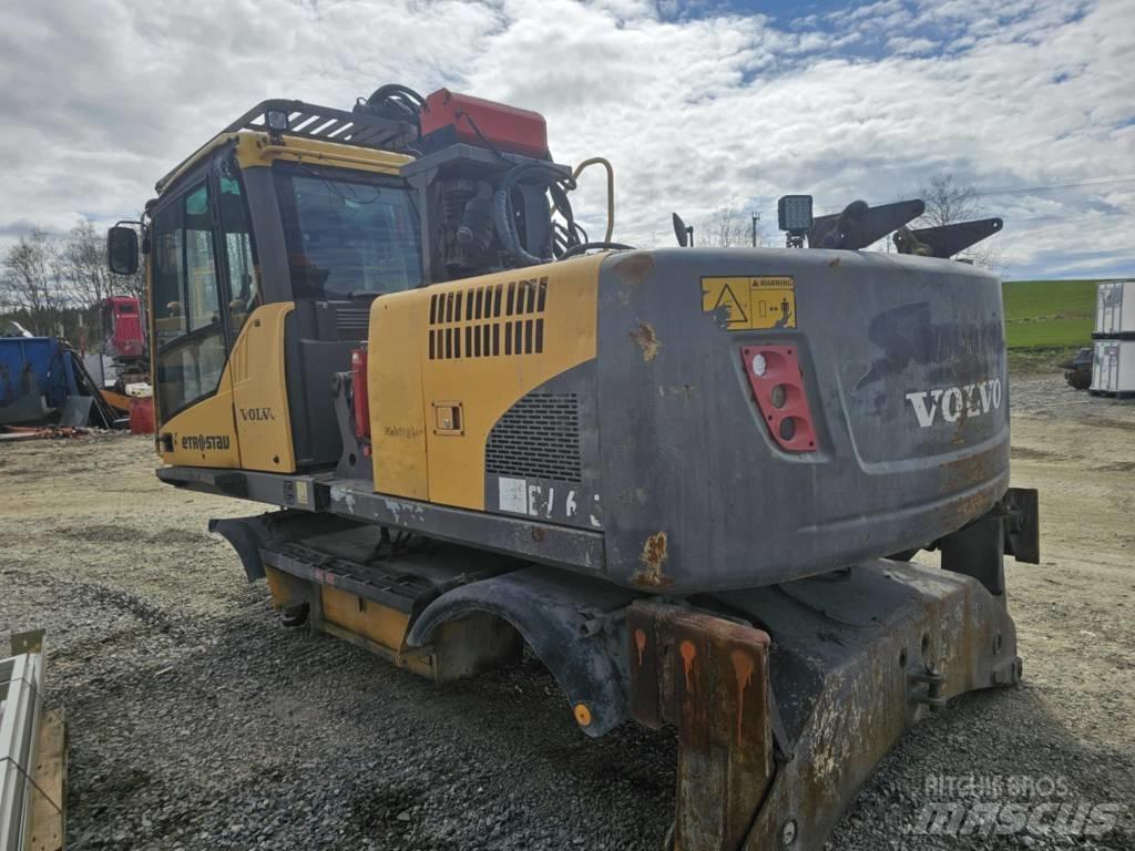 Volvo EW 160 C Pelle sur pneus