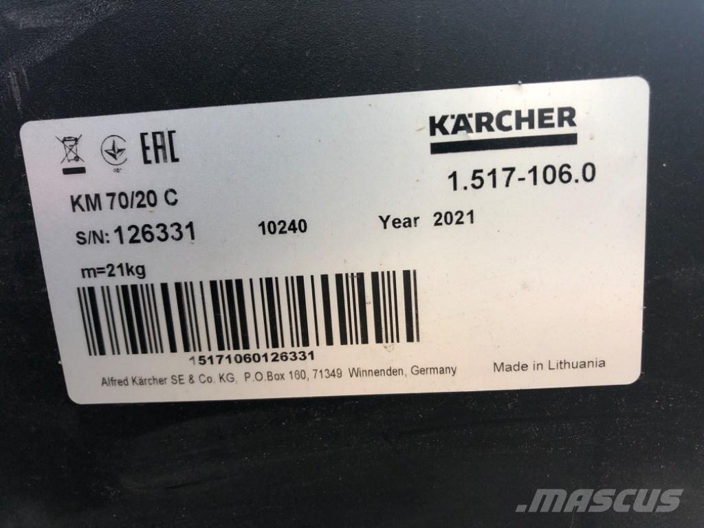 Kärcher KM 70/20 C Balayeuse / Autolaveuse