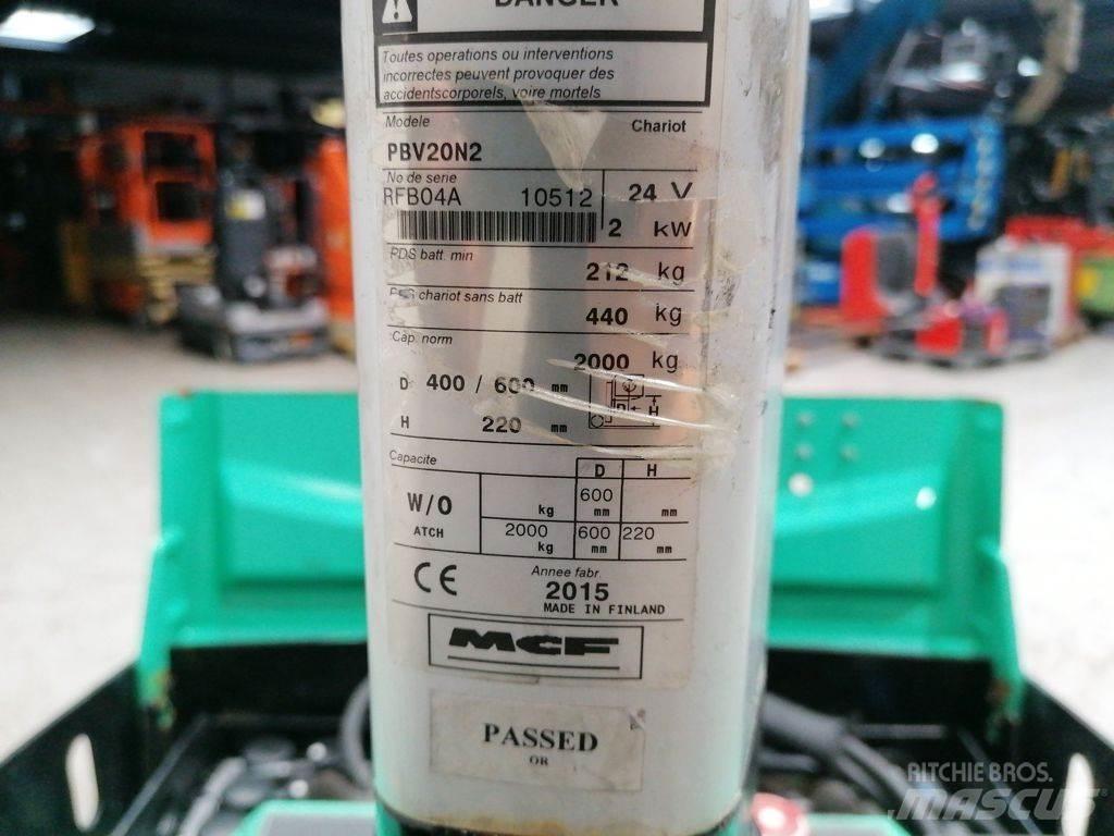 Mitsubishi PBV20N2 Transpalette accompagnant