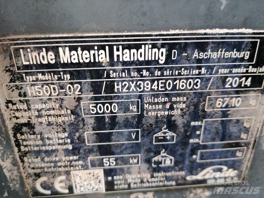 Linde H50D-02 Chariots diesel