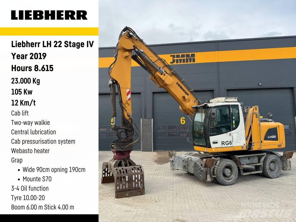 Liebherr LH 22 Pelle à déchets