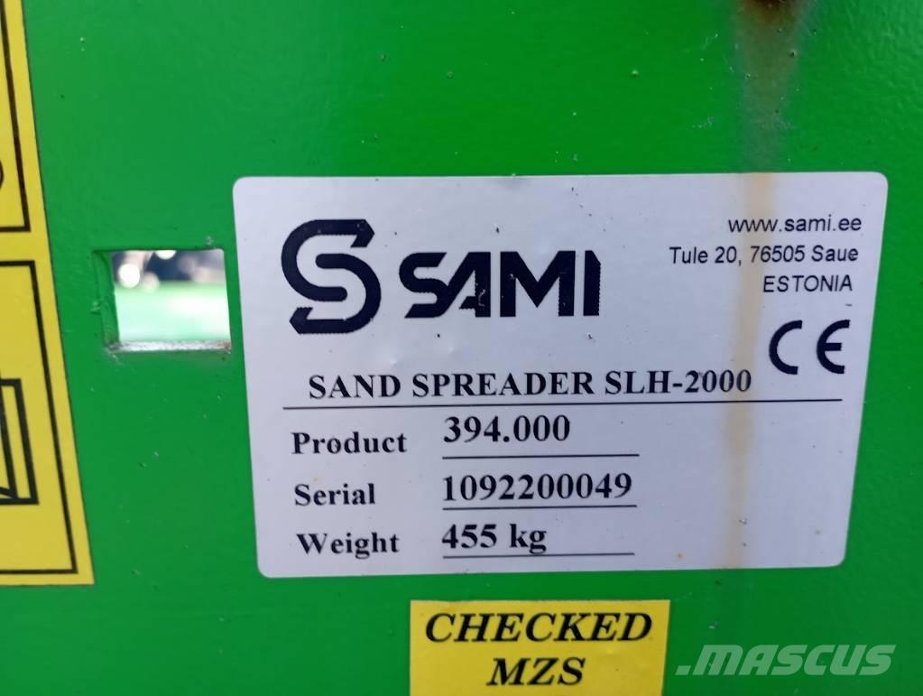 Sami SLH 2000 ZM-602 Sableuse et saleuse