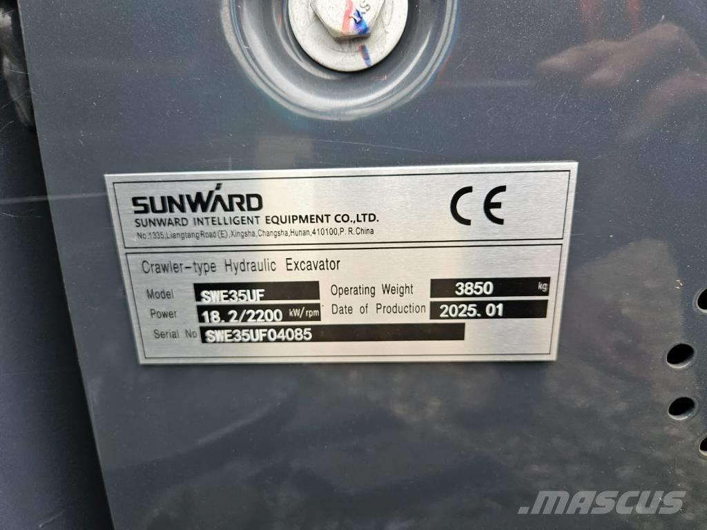 Sunward SWE 35 UF Mini pelle < 7t