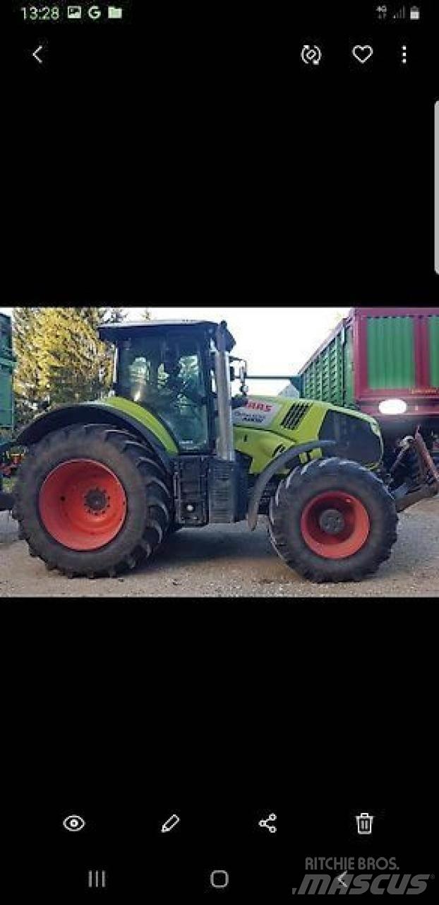 CLAAS axion 870 Tracteur