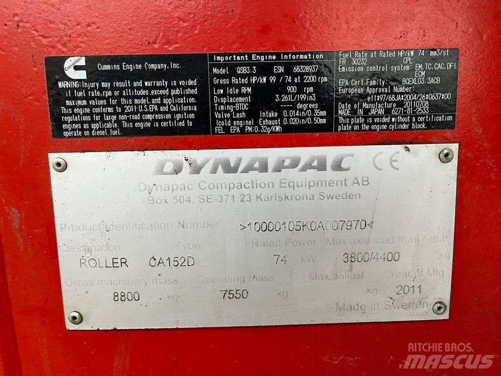 Dynapac CA152D Rouleaux monocylindre