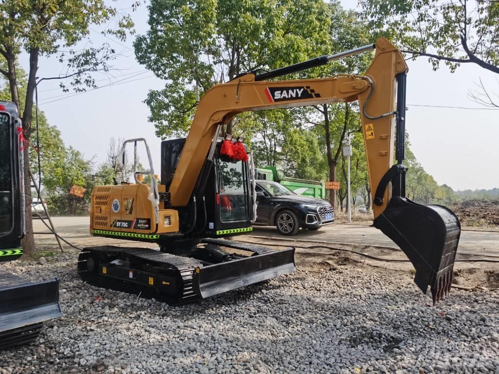 Sany SY 75 C Pelle sur chenilles