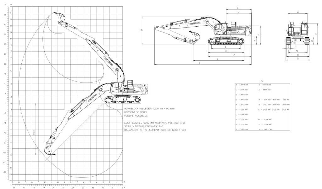 Liebherr R 956 LC Pelle sur chenilles