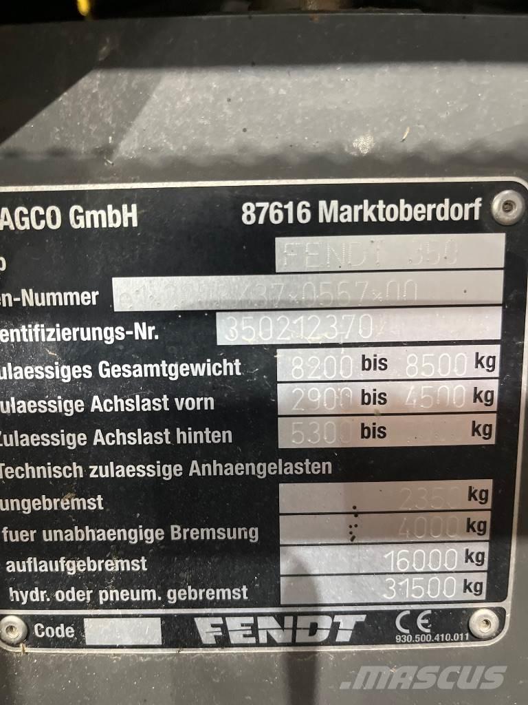 Fendt 313 Vario Tracteur