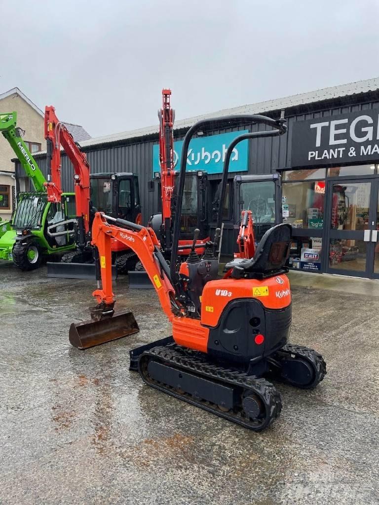 Kubota U 10-3 Mini pelle < 7t
