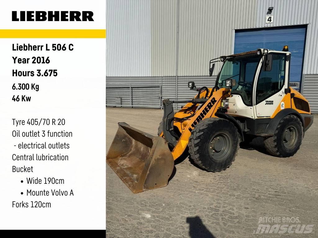 Liebherr L 506 Chargeuse sur pneus