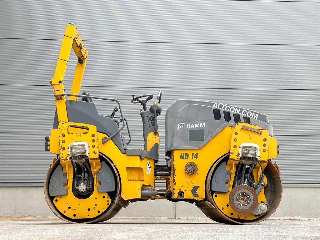 Hamm HD 14 VV Rouleaux tandem