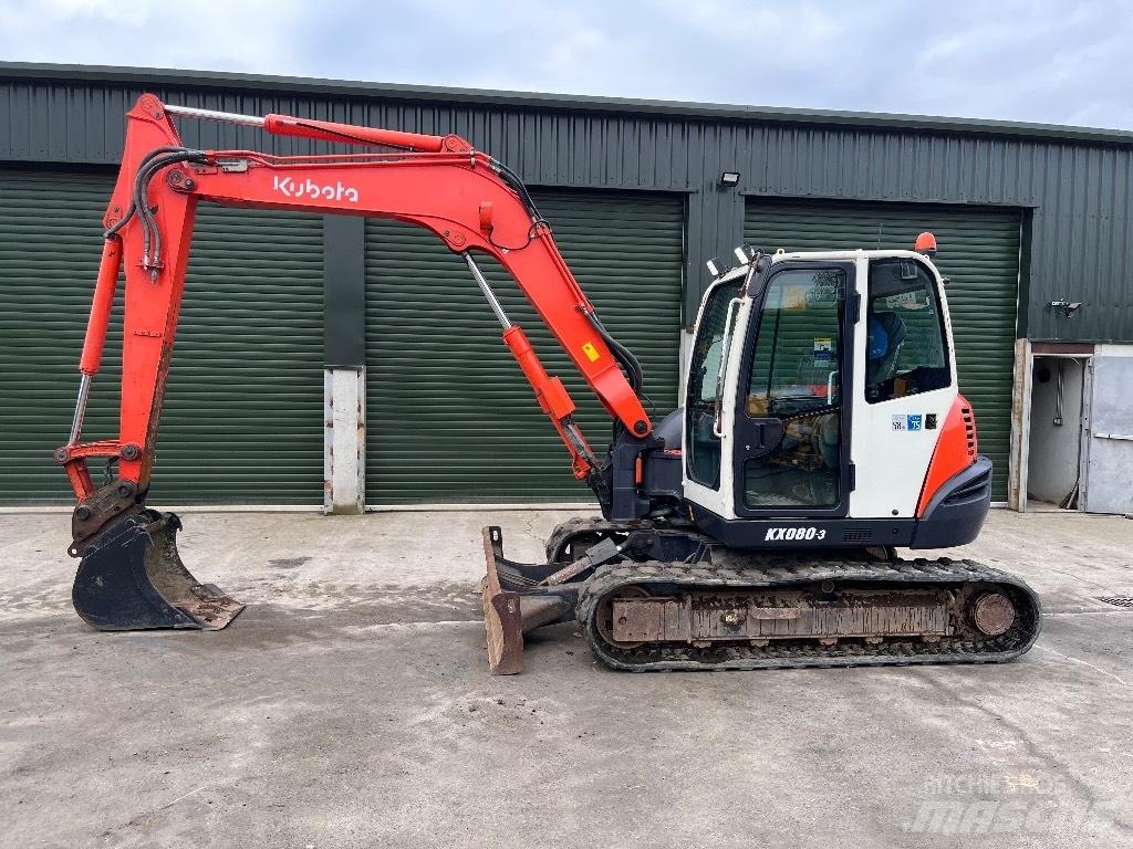 Kubota KX 080-3 Mini pelle < 7t