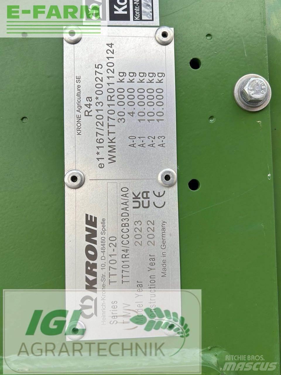 Krone tx 560 Transbordeur