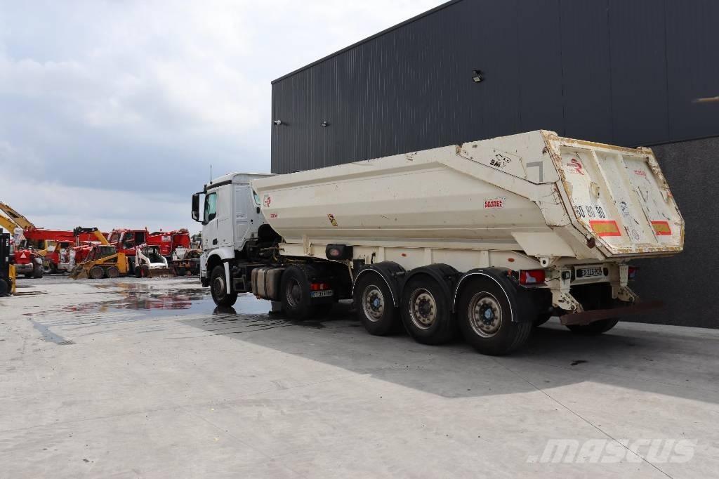 Benalu powertrack Remorque benne