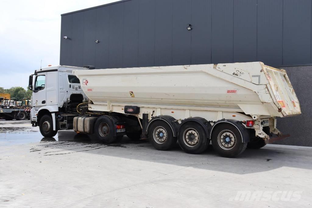 Benalu powertrack Remorque benne