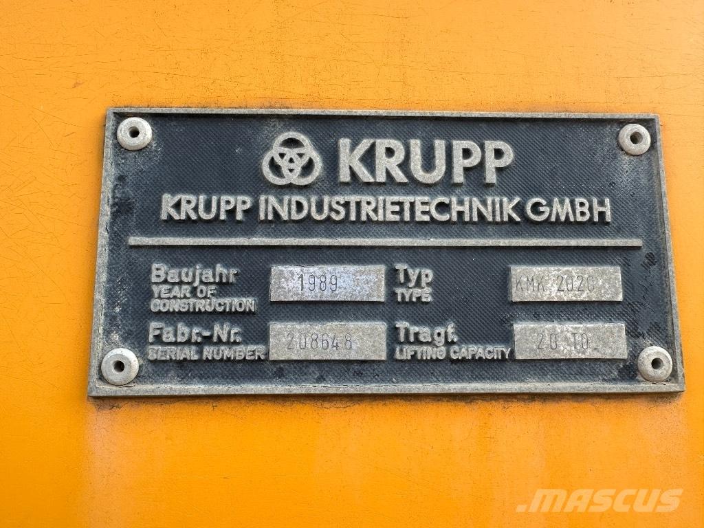 Krupp KMK 2020 Grues tout terrain