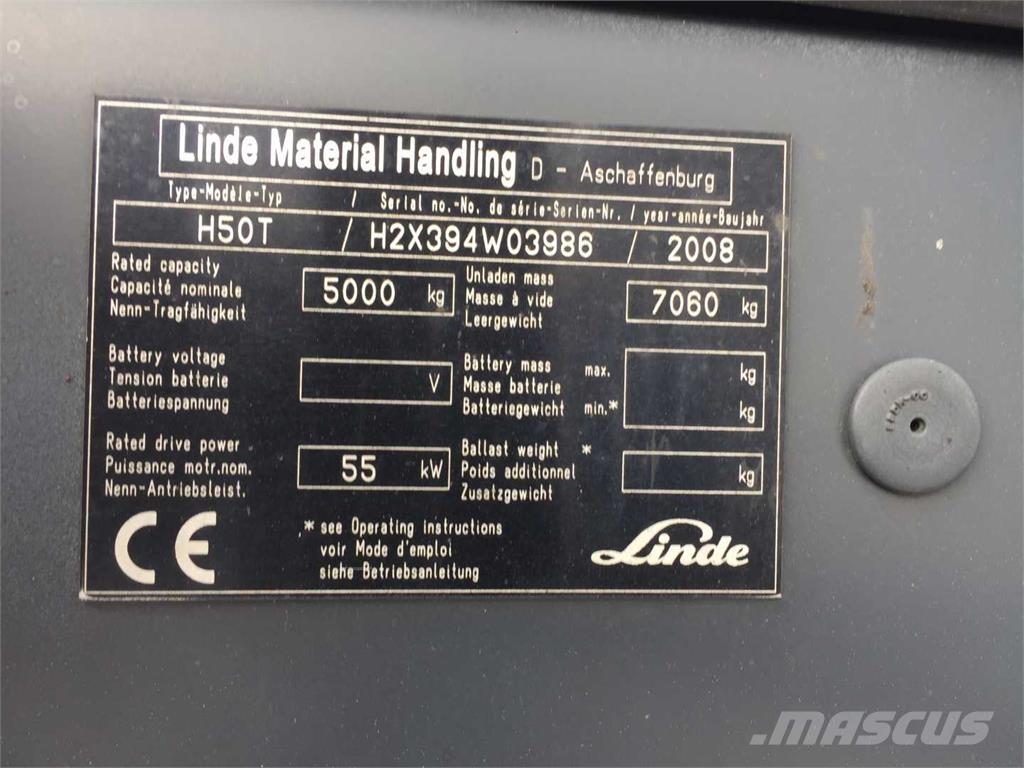 Linde H50T Chariots GPL