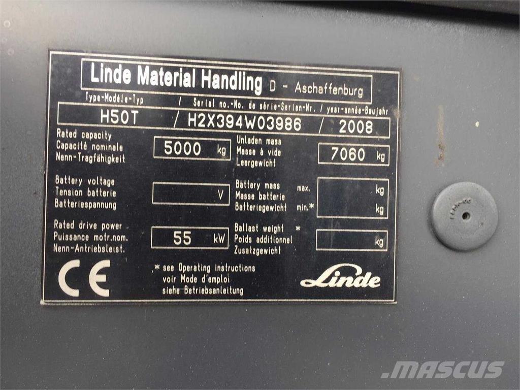 Linde H50T Chariots GPL