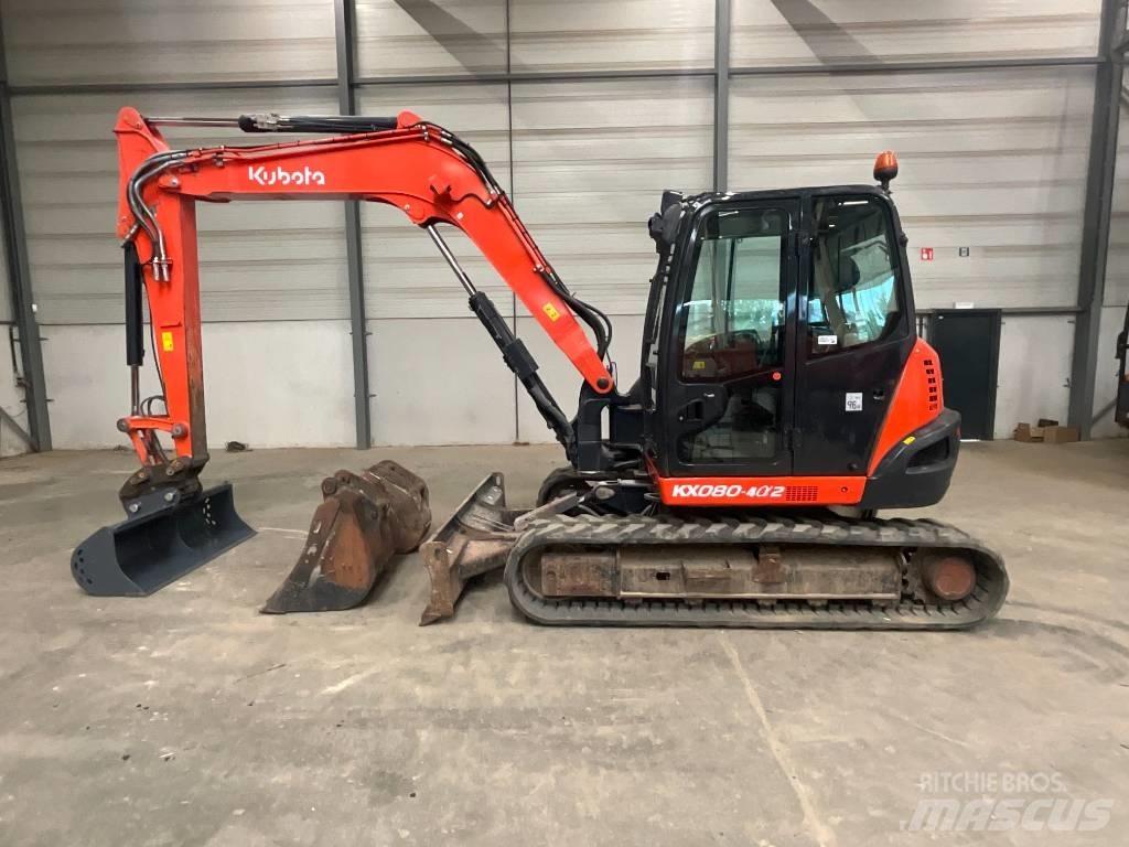 Kubota KX 080-4 A 2 Mini pelle 7t-12t
