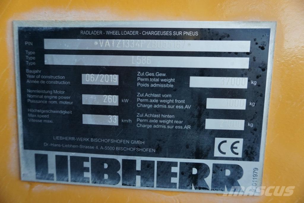 Liebherr 586 xpower Chargeuse sur pneus
