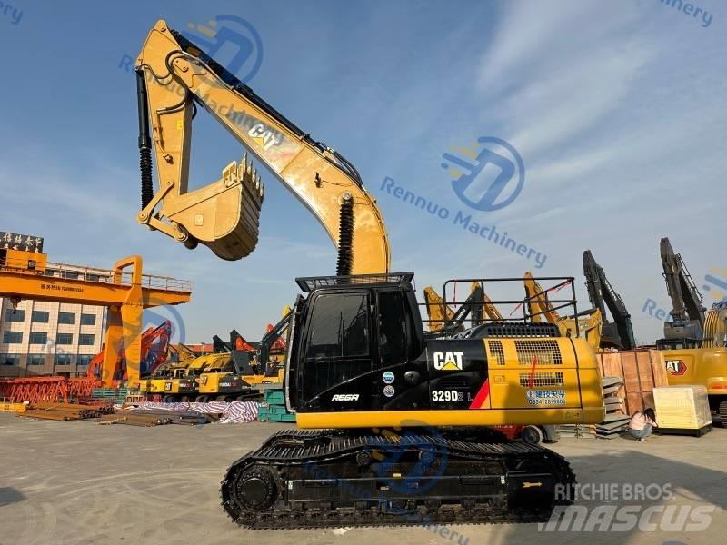 CAT 329D2L Pelle sur chenilles