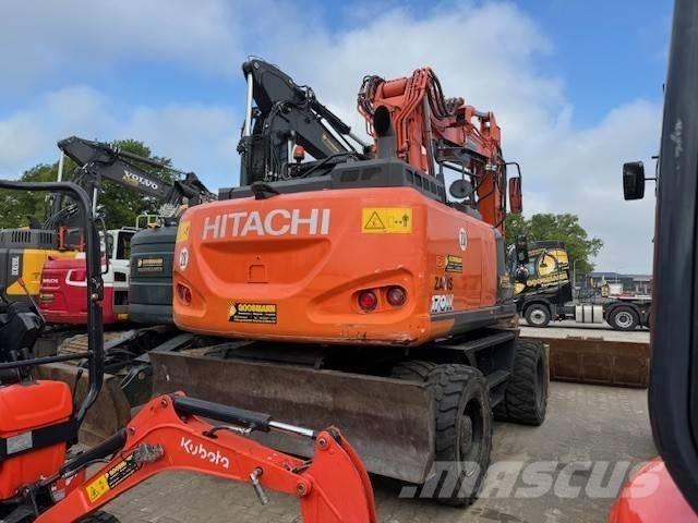 Hitachi ZX 170 W Pelle sur pneus