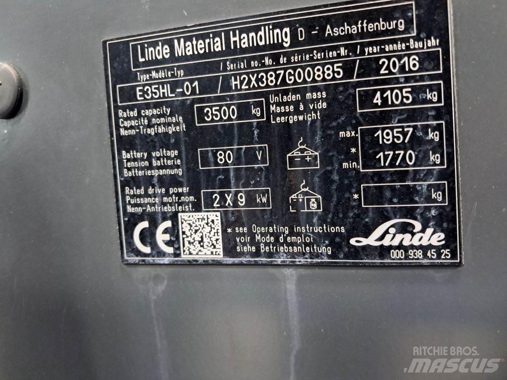 Linde E35HL-01 Chariots élévateurs électriques