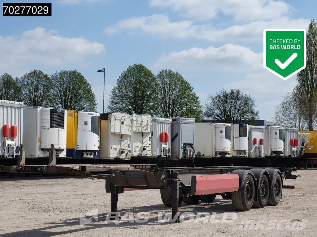Van Hool 3 axles Semi remorque porte container