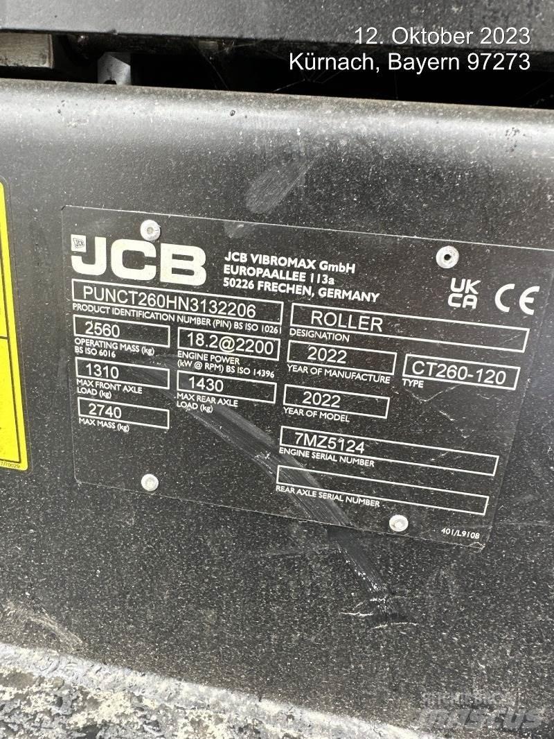 JCB CT260-120 Mini compacteur