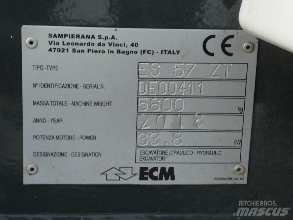 ECM ES 57 ZT Mini pelle < 7t