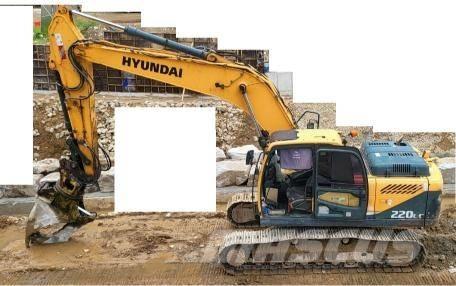 Hyundai Robex 220 LC Pelle sur chenilles