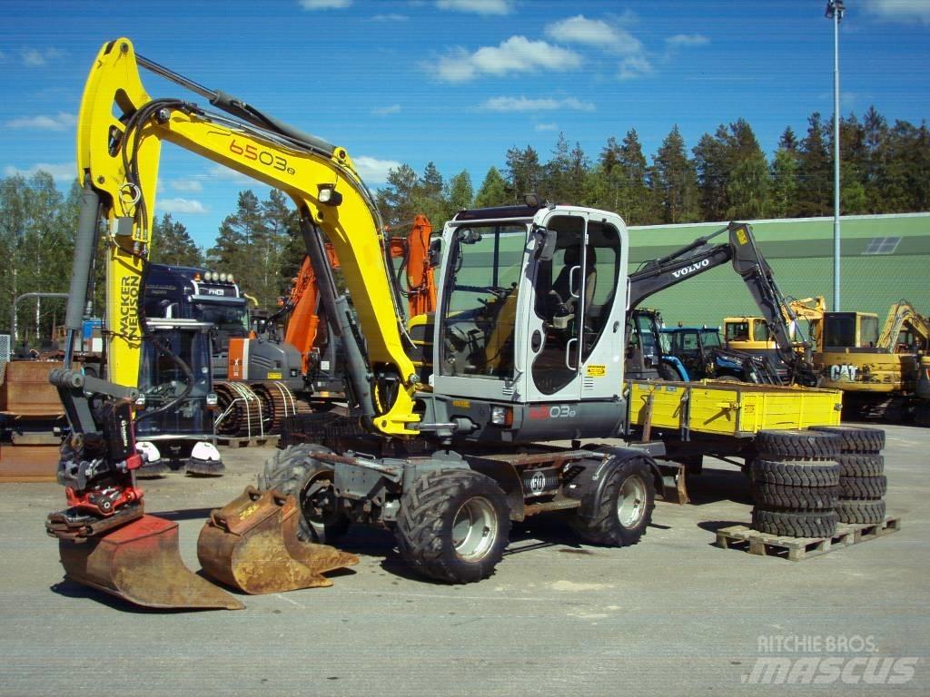 Neuson 6503-2 30Km/h Pelle sur pneus