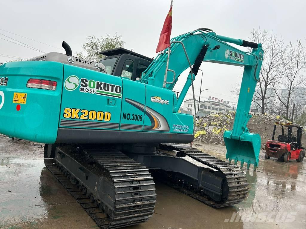 Kobelco SK200D Pelle sur chenilles