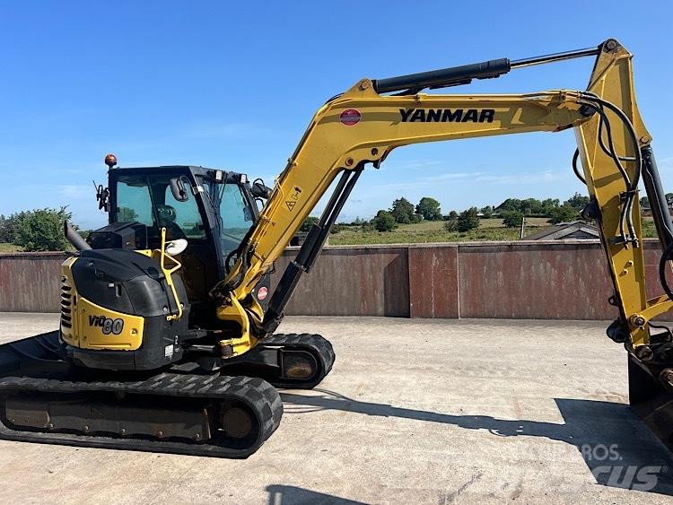 Yanmar Vio80-1a Mini pelle 7t-12t